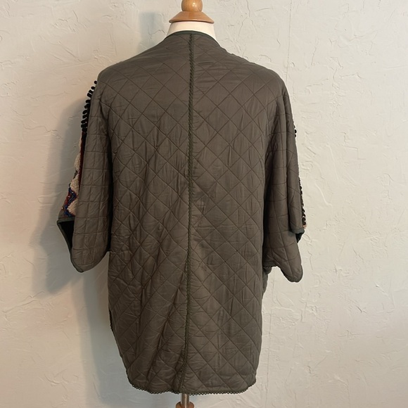 Brand New and Unique bl^nk UK Quilted Jacket from Anthro - Picture 5 of 12